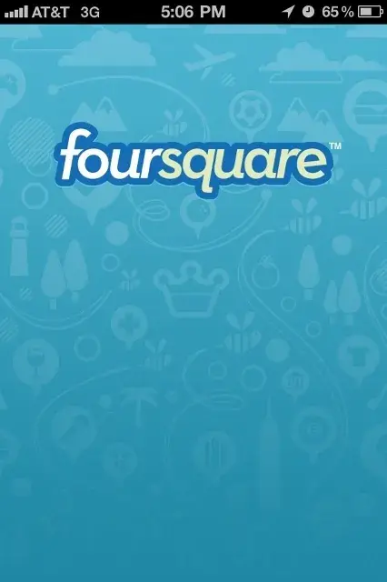 Bdw splashscreen foursquare