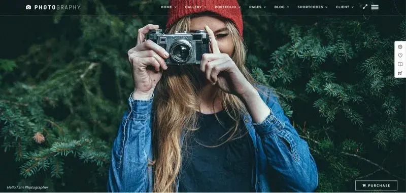 Bdw theme wordpress photographe