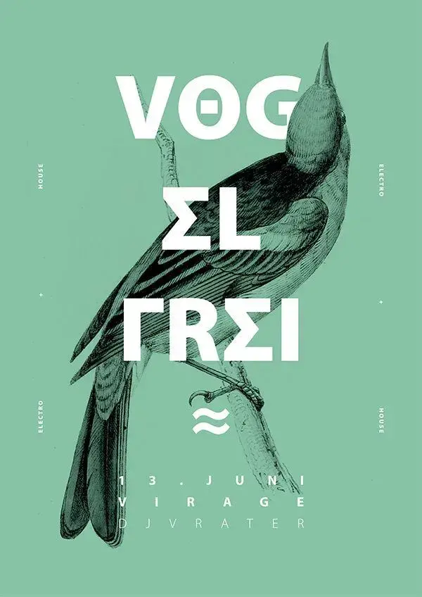 Bdw typographie vog el frei