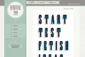 7 sites pour trouver l’inspiration typographique