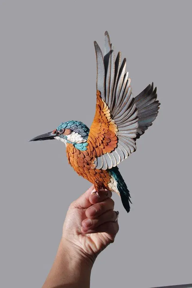 Birds Paper Sculptures – Fubiz Media