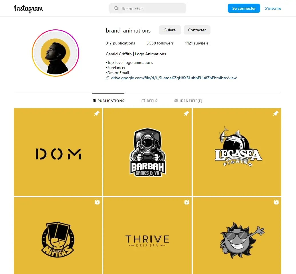 10 comptes instagram motion design - brand animations