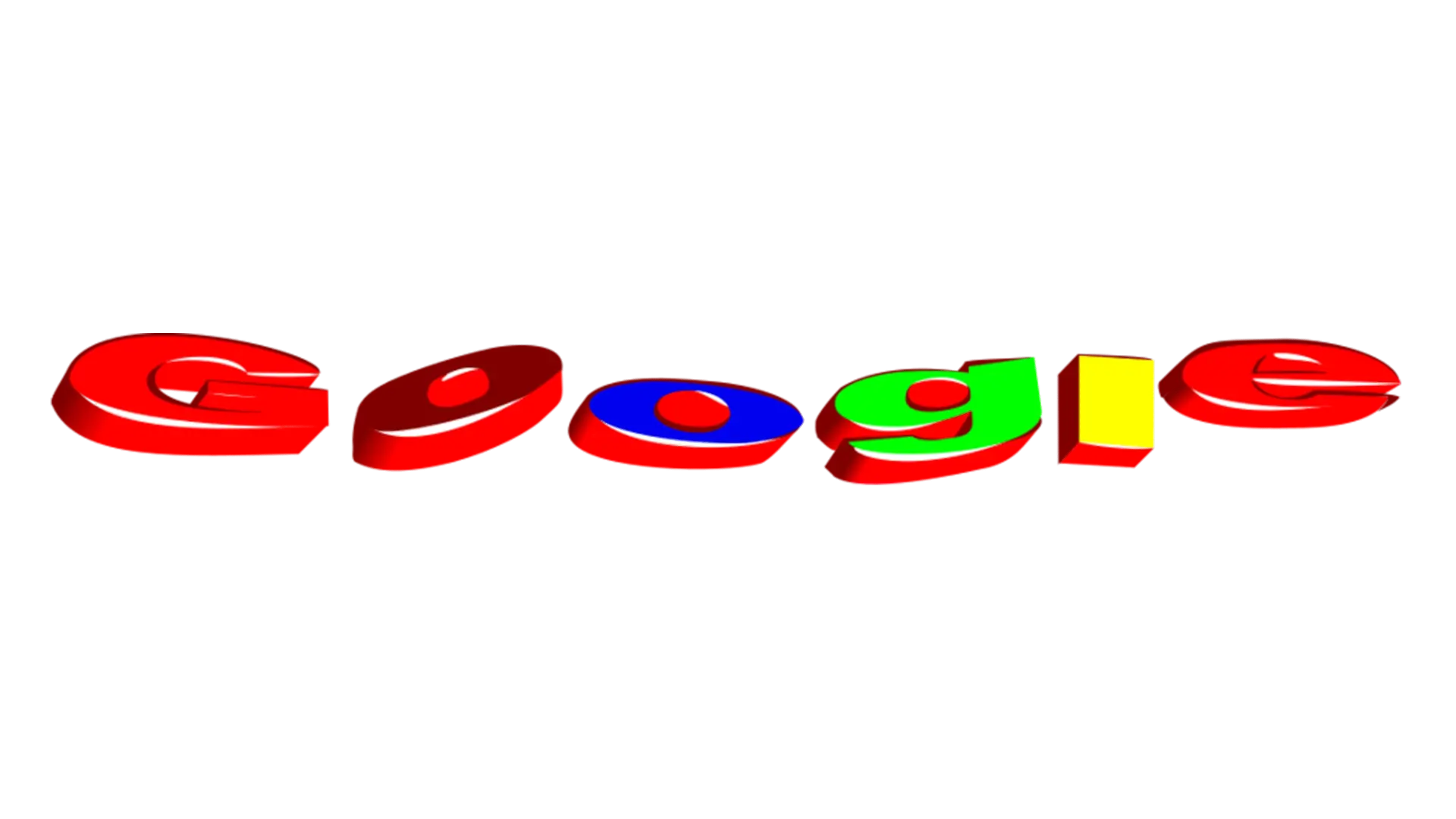 25 ans google - évolution logo 1997