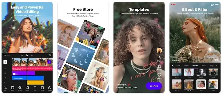 Application reel instagram vita