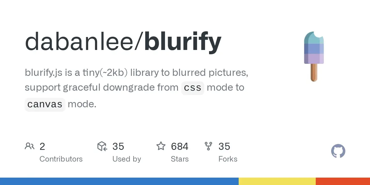 Blogduwebdesign bibliotheque manipulation images javascript blurify