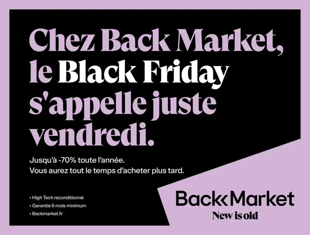 Blogduwebdesign campagnes marketing inspirantes black friday back market