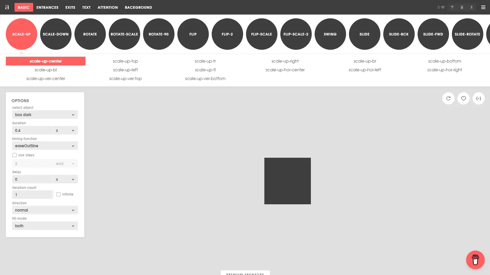 Blogduwebdesign creation animations css sur demande librairie animista interface