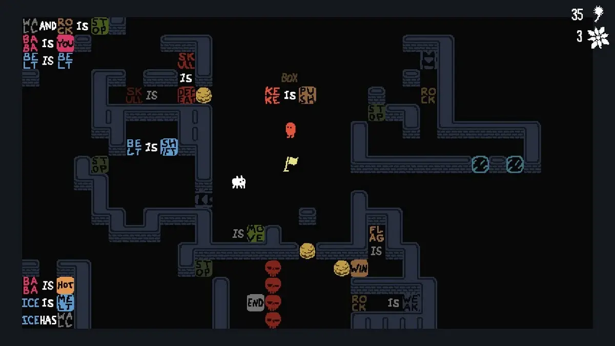Jeu de codage baba is you