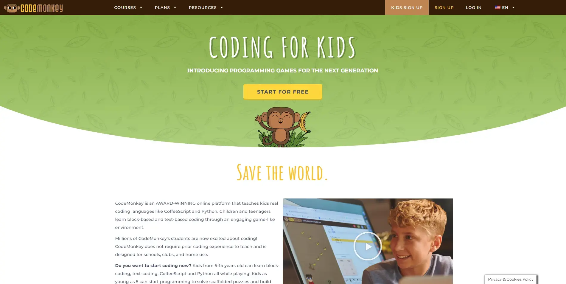 Blogduwebdesign developpement jeux apprendre programmation code monkey