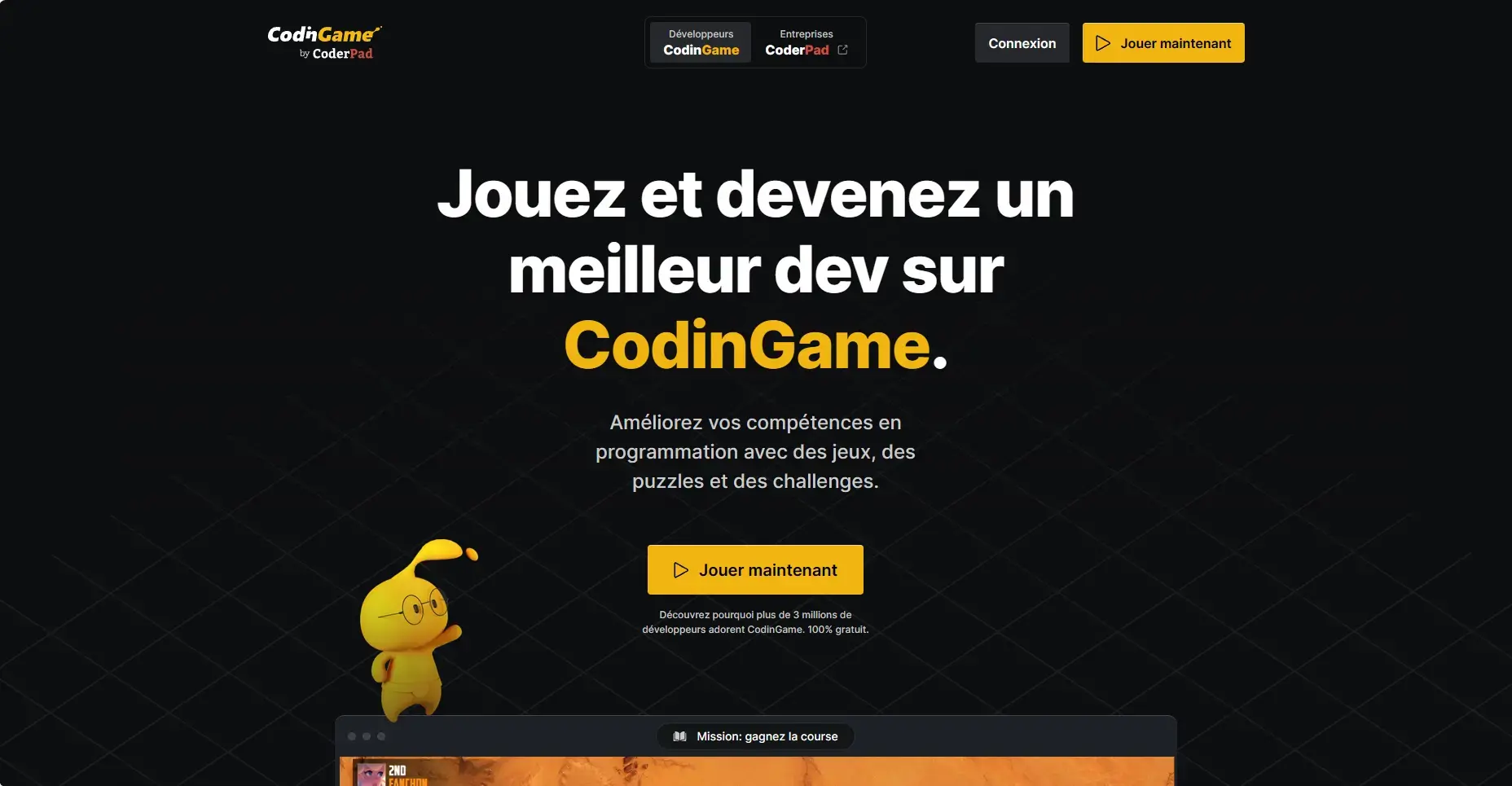 Blogduwebdesign developpement jeux apprendre programmation codingames