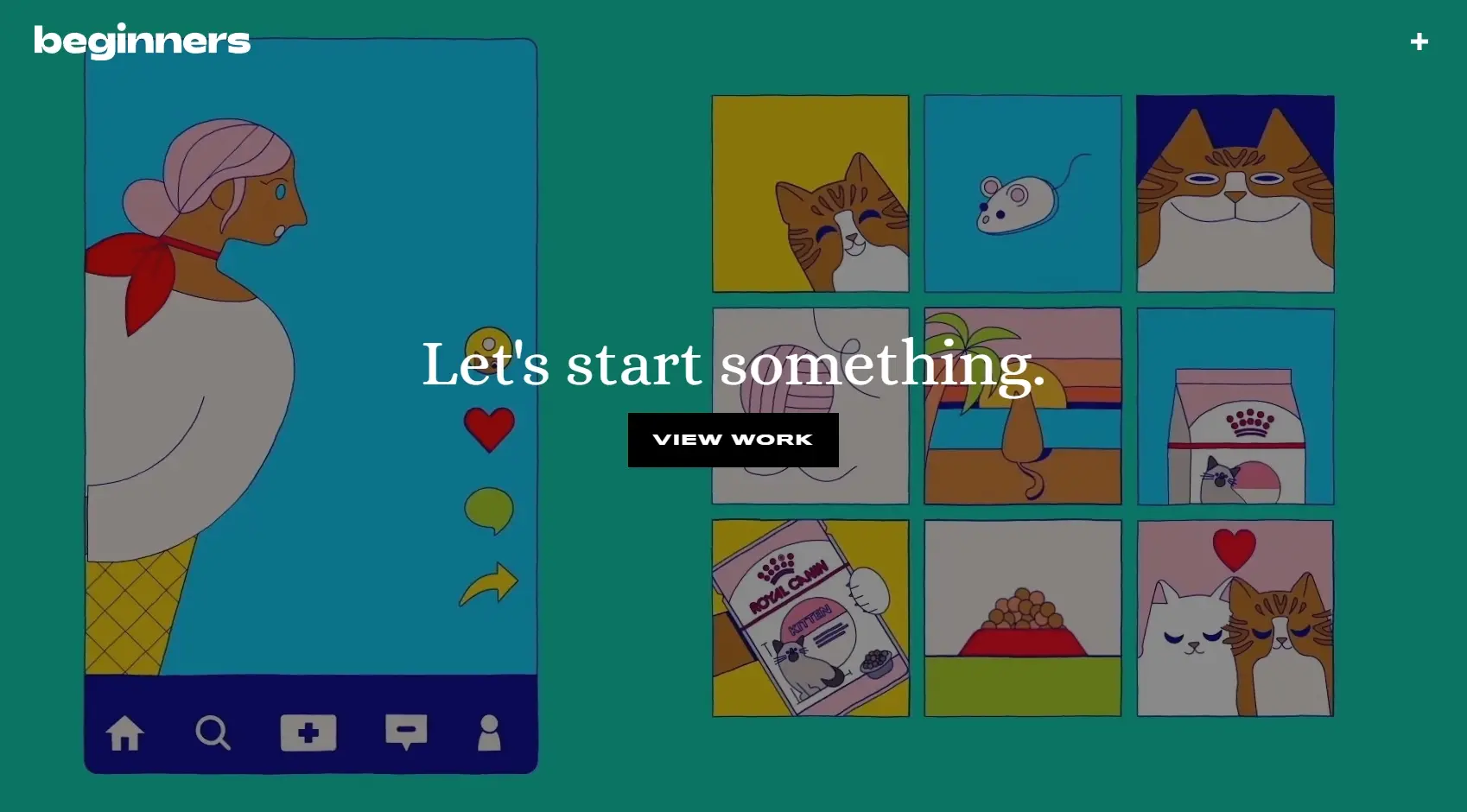 Site motion design beginners