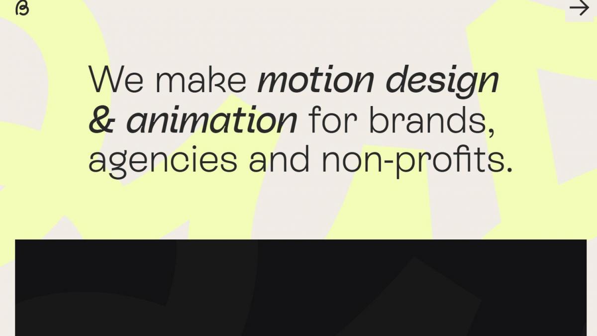20 sites inspirants de studios de motion design