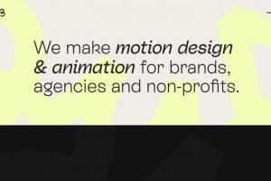 20 sites inspirants de studios de motion design et d'animation