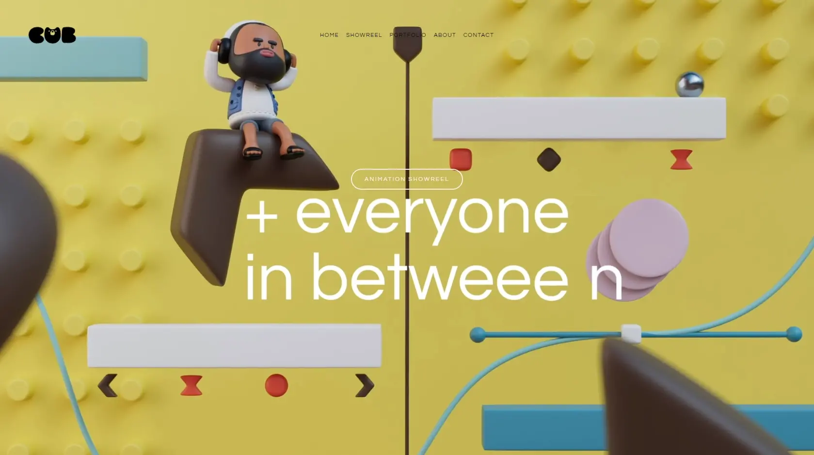 Site motion design cub