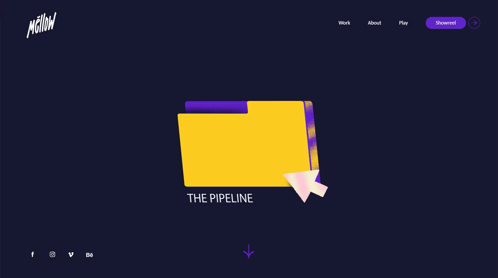 Site motion design mellow