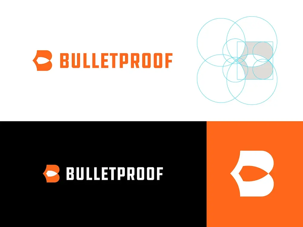 Blogduwebdesign graphisme inspiration logos creatifs espace negatif bulletproof