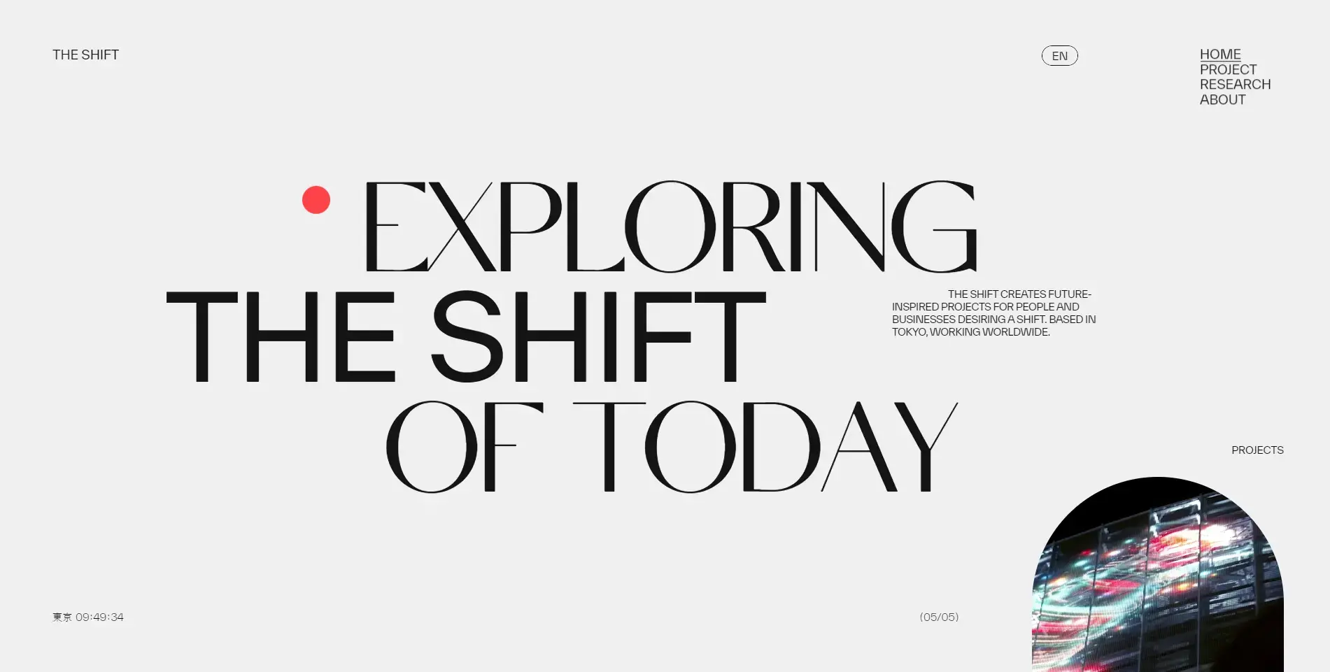 Blogduwebdesign graphisme inspiration portfolios designers the shift