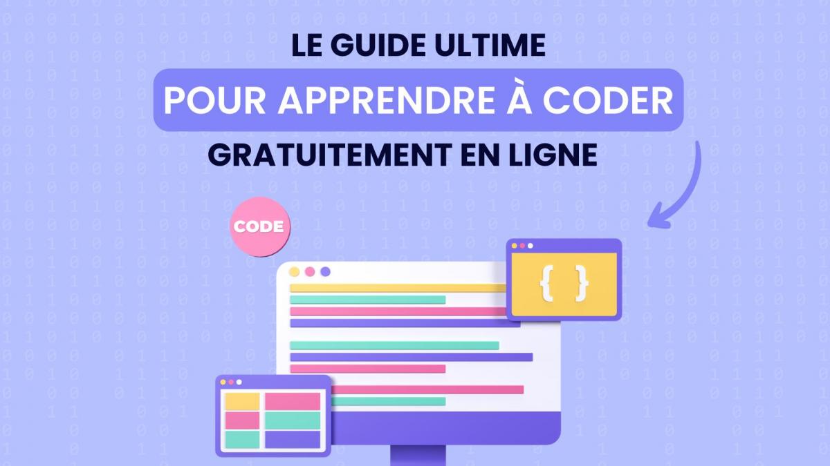 Blogduwebdesign guide apprendre coder gratuitement en ligne cover