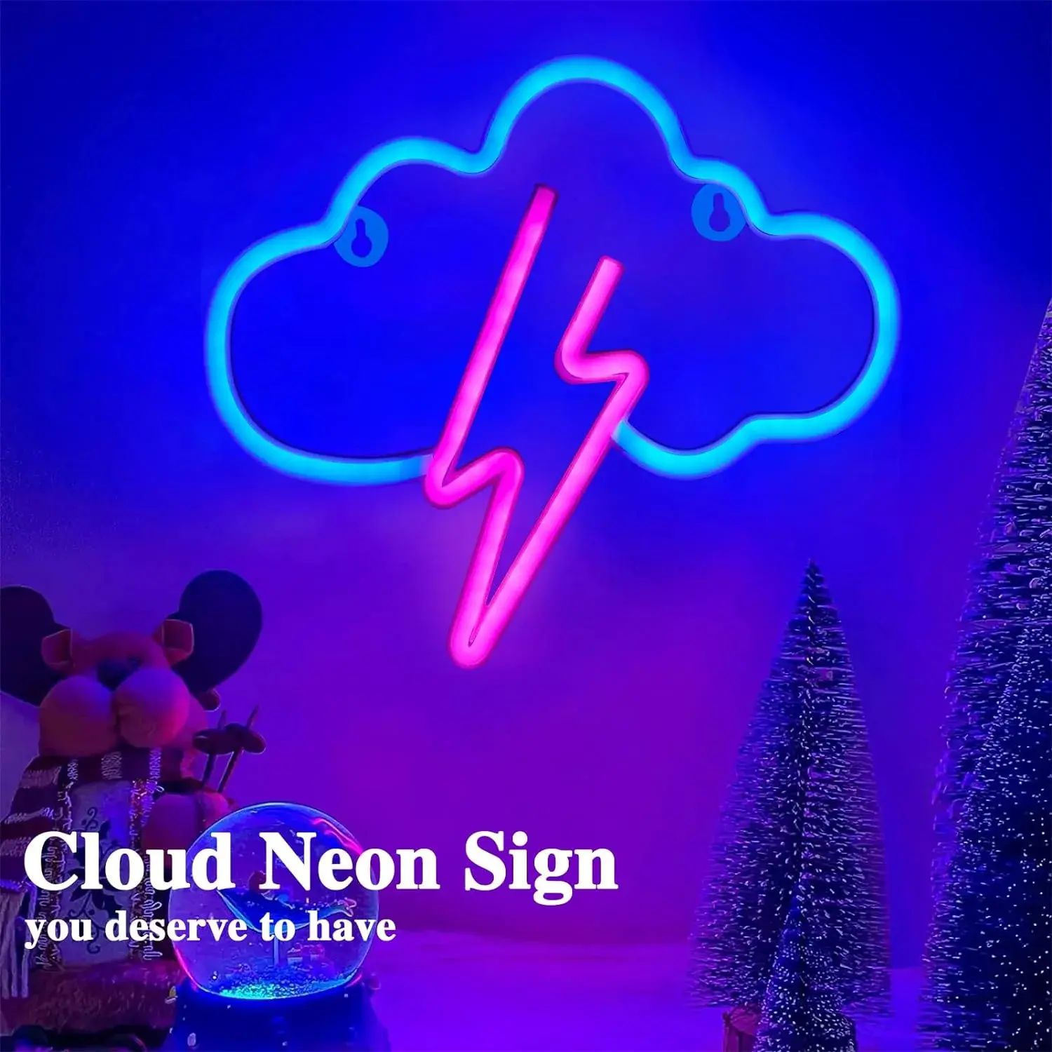 Blogduwebdesign idees cadeaux geek webdesigner graphiste saint valentin neon led foudre