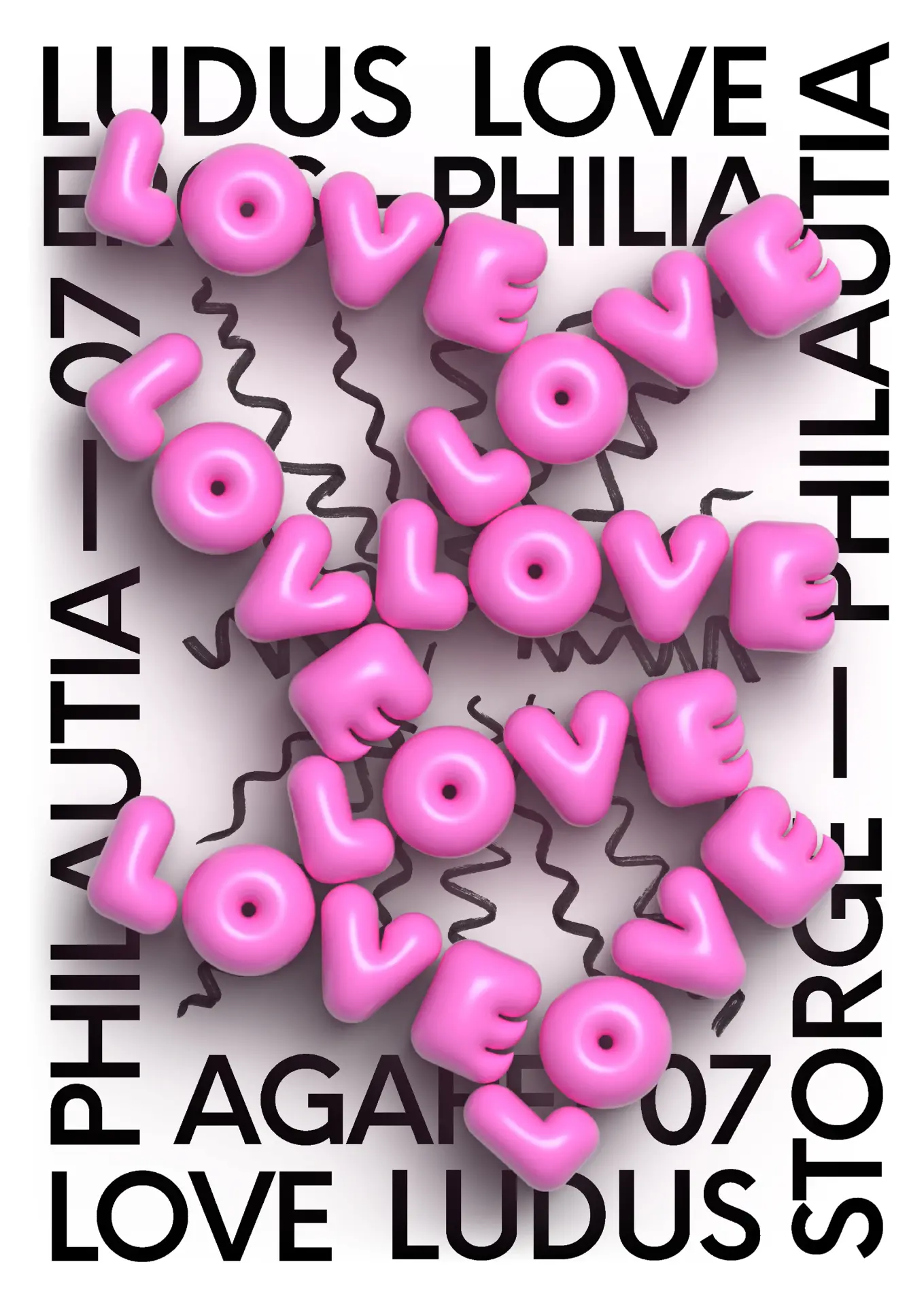 Blogduwebdesign inspiration affiches poster typographiques love 1