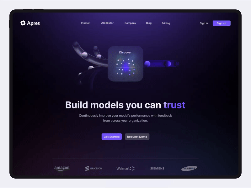 Animation site web apres