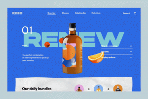 20 exemples d'animations de site web