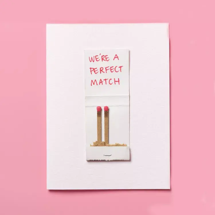 Blogduwebdesign inspiration cartes saint valentin originales perfect match