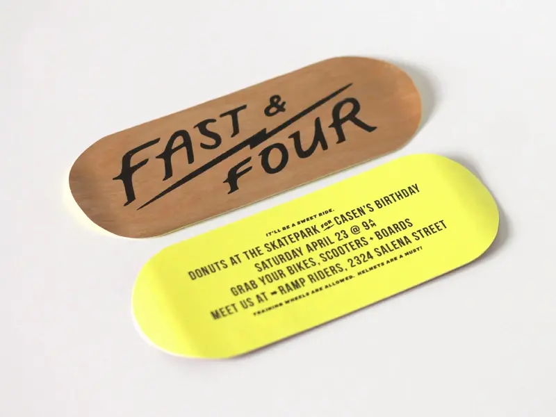 Blogduwebdesign inspiration cartes visites originales creatives fast four