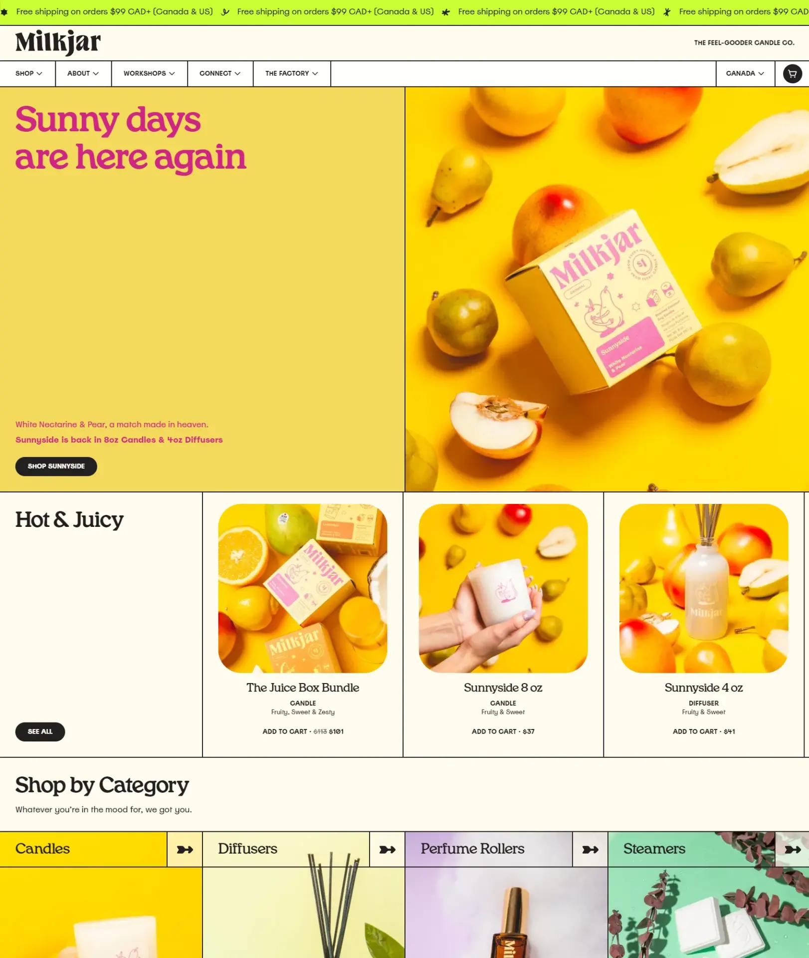 Blogduwebdesign inspiration design site web ecommerce milkjar