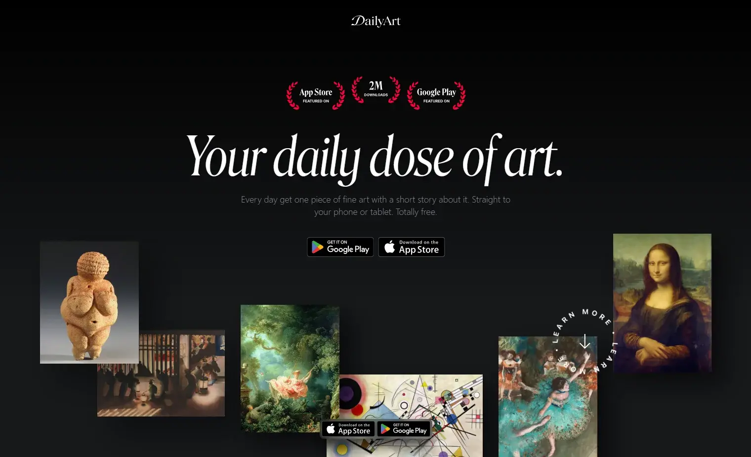 Blogduwebdesign inspiration exemples sites web presenter application mobile daily art