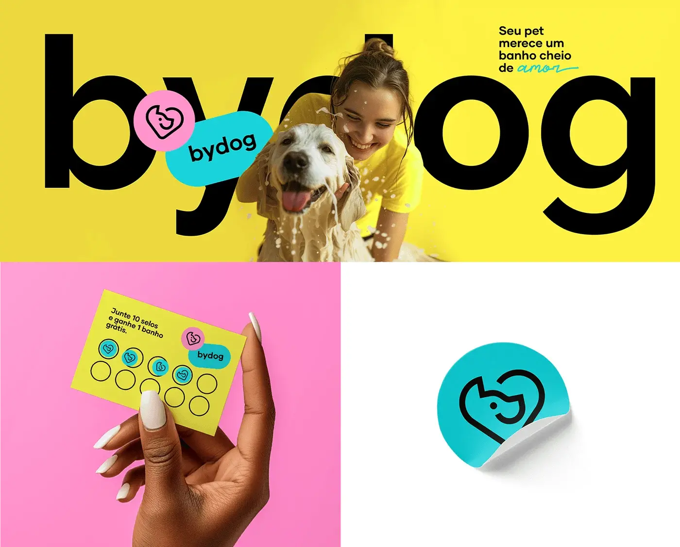Blogduwebdesign inspiration graphique branding audacieux ultra color bydogs