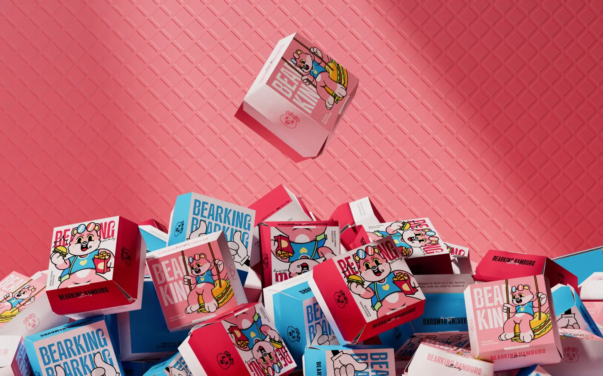 Blogduwebdesign inspiration graphisme branding burger bearking 2