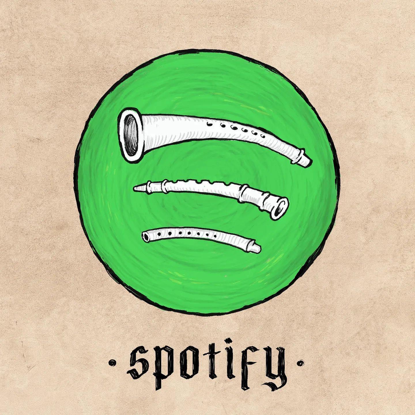 Blogduwebdesign inspiration logos modernes medival spotify
