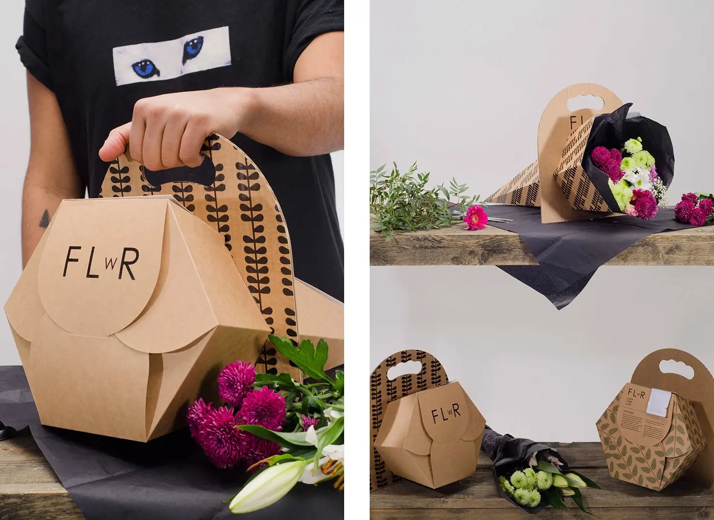 Blogduwebdesign inspiration packaging sac originaux flwr