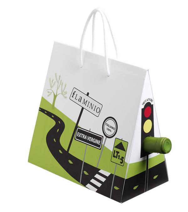 Blogduwebdesign inspiration packaging sac originaux olio flaminio