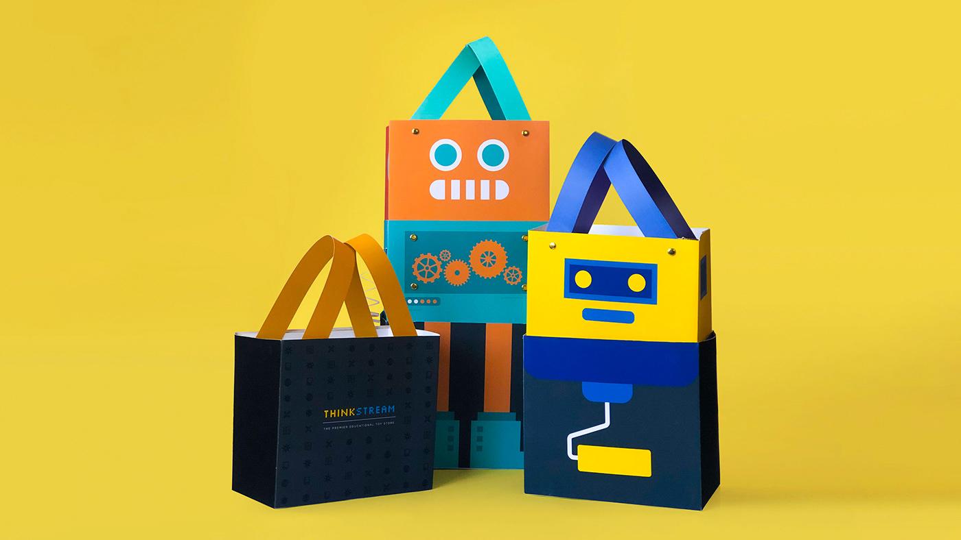 Blogduwebdesign inspiration packaging sac originaux think stream