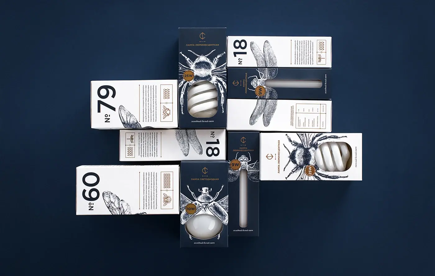Blogduwebdesign inspiration packagings originaux innovants cs light bulbs 2
