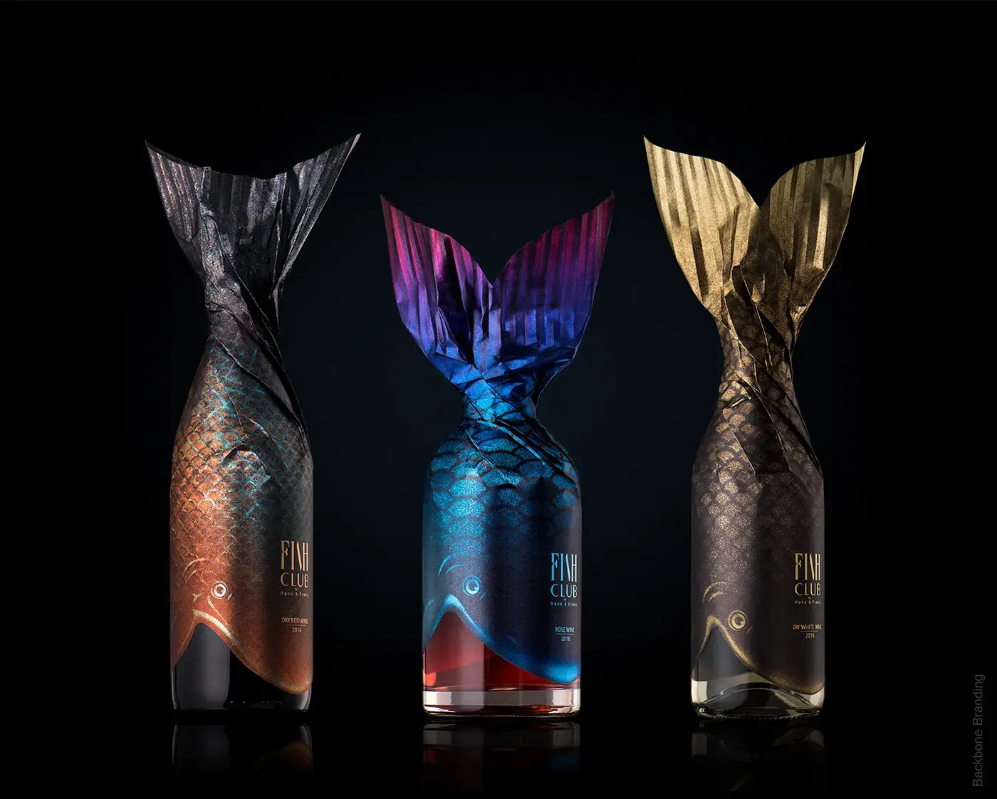 Blogduwebdesign inspiration packagings originaux innovants fish club wine