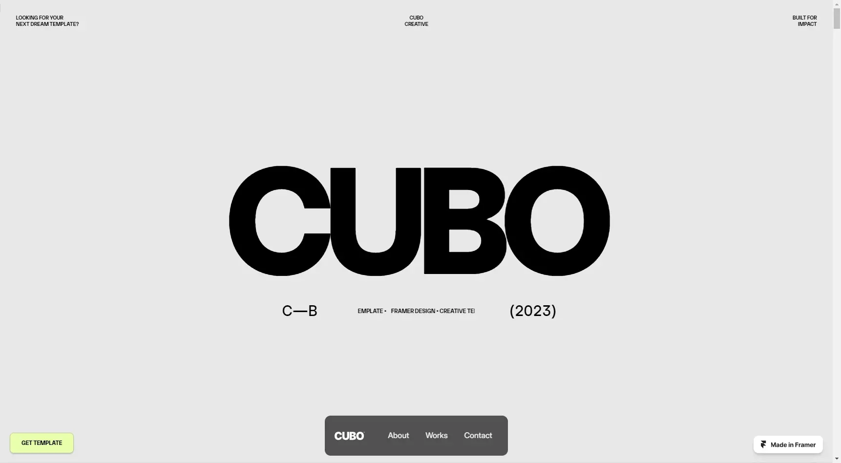 Blogduwebdesign inspiration web contraste noir blanc cubo