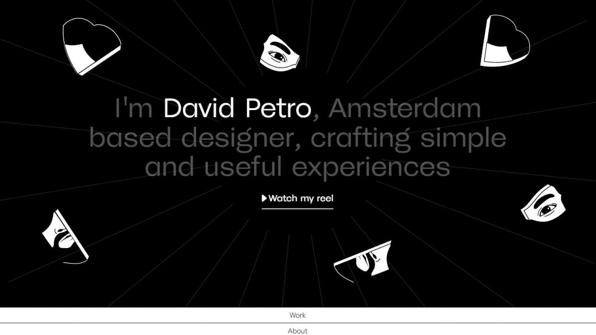 25 exemples de design web étonnants en noir et blanc