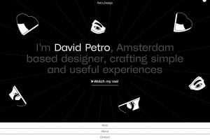 25 exemples de design web étonnants en noir et blanc