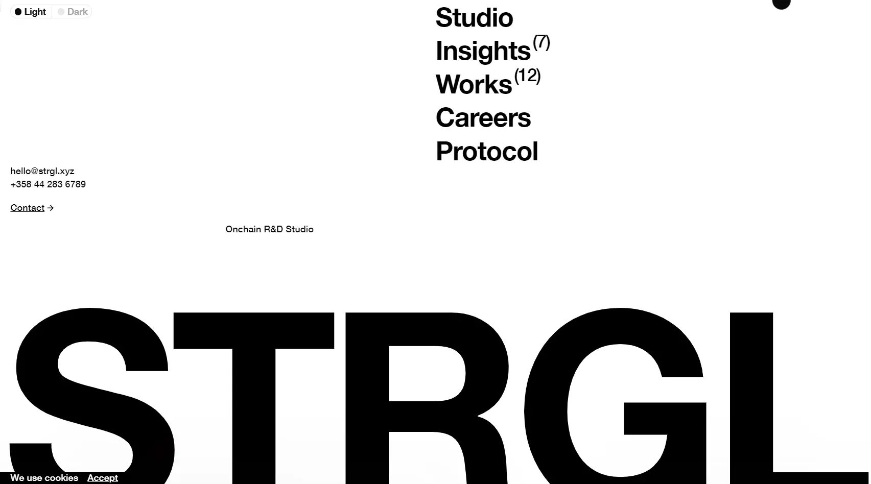 Blogduwebdesign inspiration web contraste noir blanc strgl