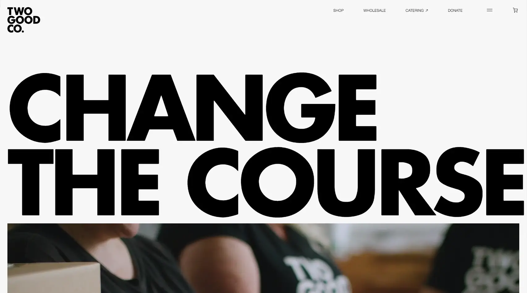 Blogduwebdesign inspiration web contraste noir blanc two good