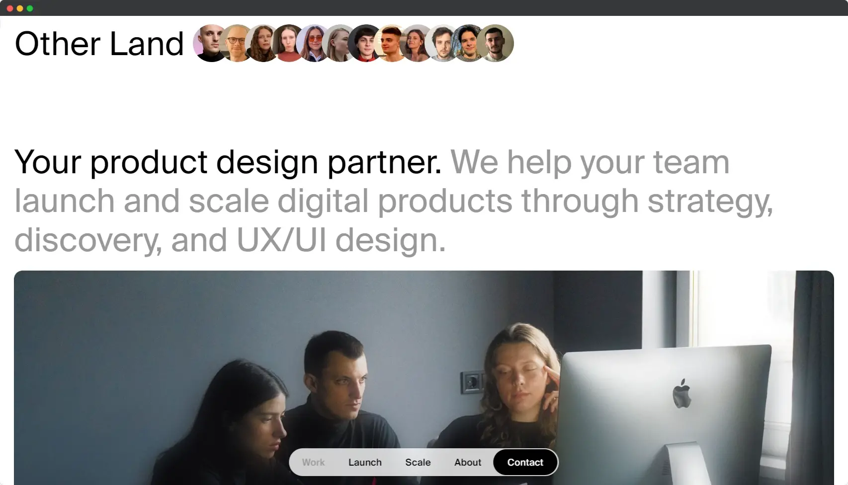 Blogduwebdesign inspiration web portfolio product designer other land
