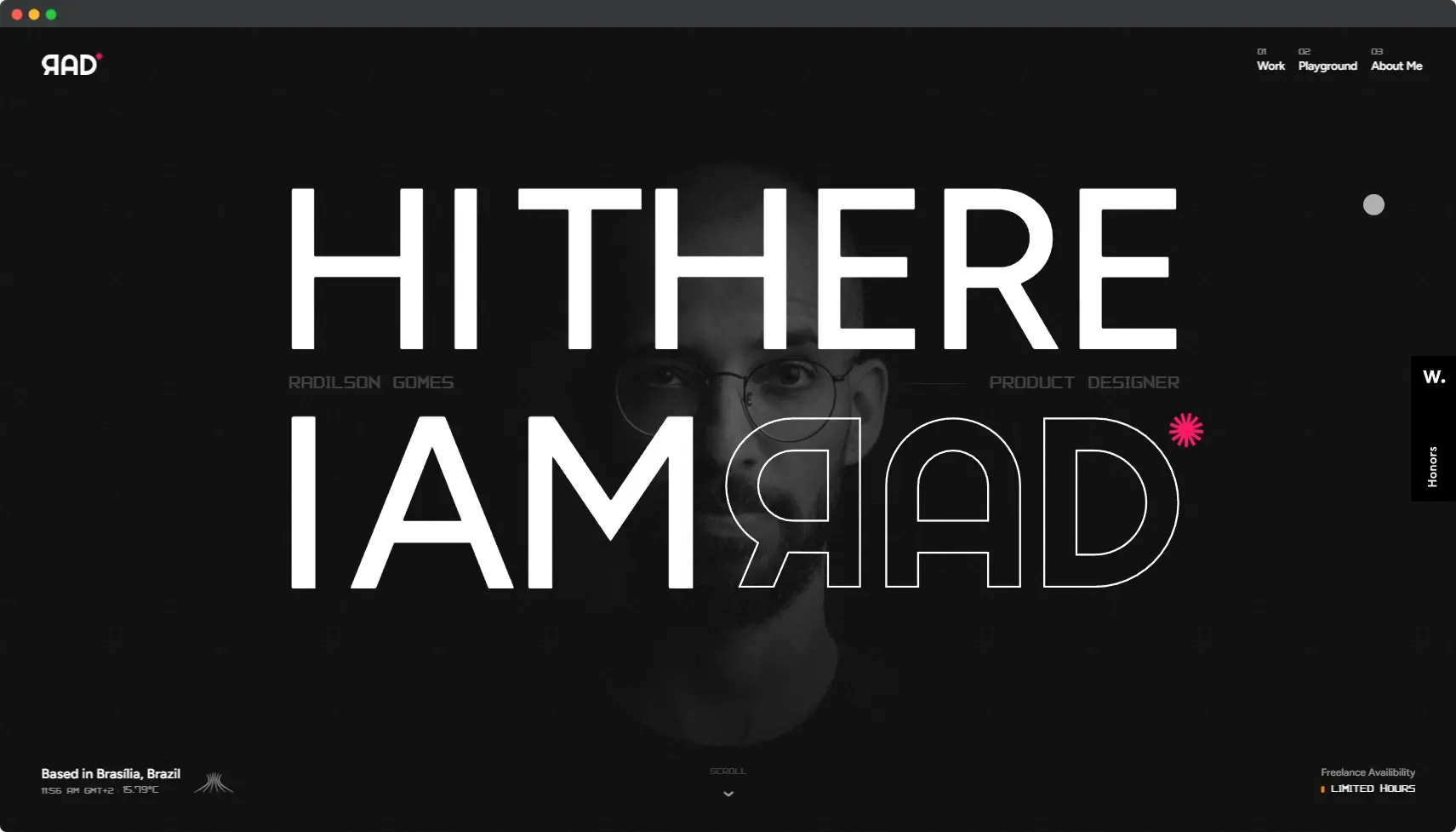 Blogduwebdesign inspiration web portfolio product designer radilson gomes