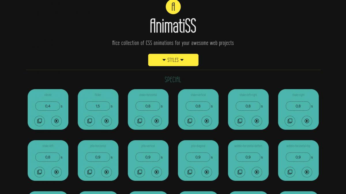 27 librairies d’animation web CSS et JavaScript à découvrir