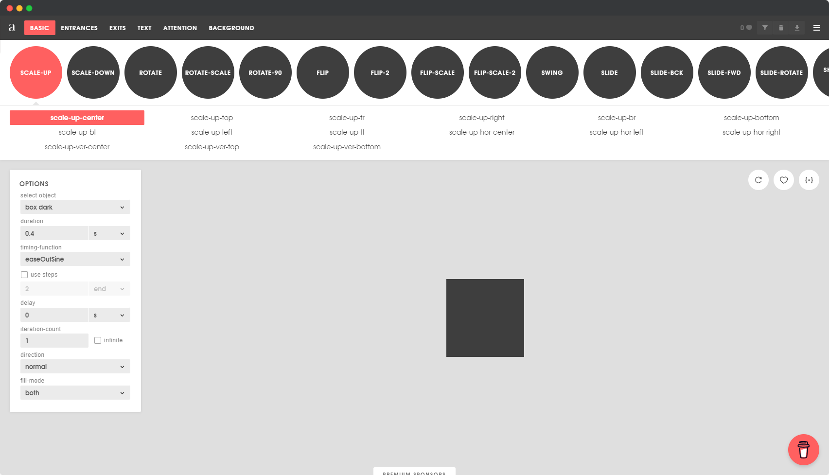 Blogduwebdesign librairies animations web css javascript animista