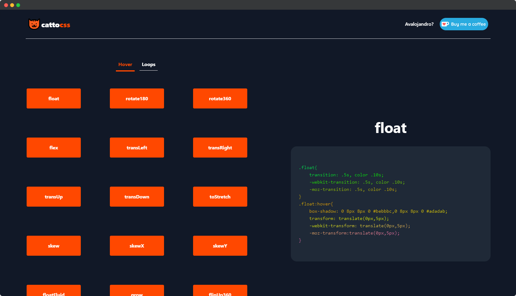 Blogduwebdesign librairies animations web css javascript cattocss