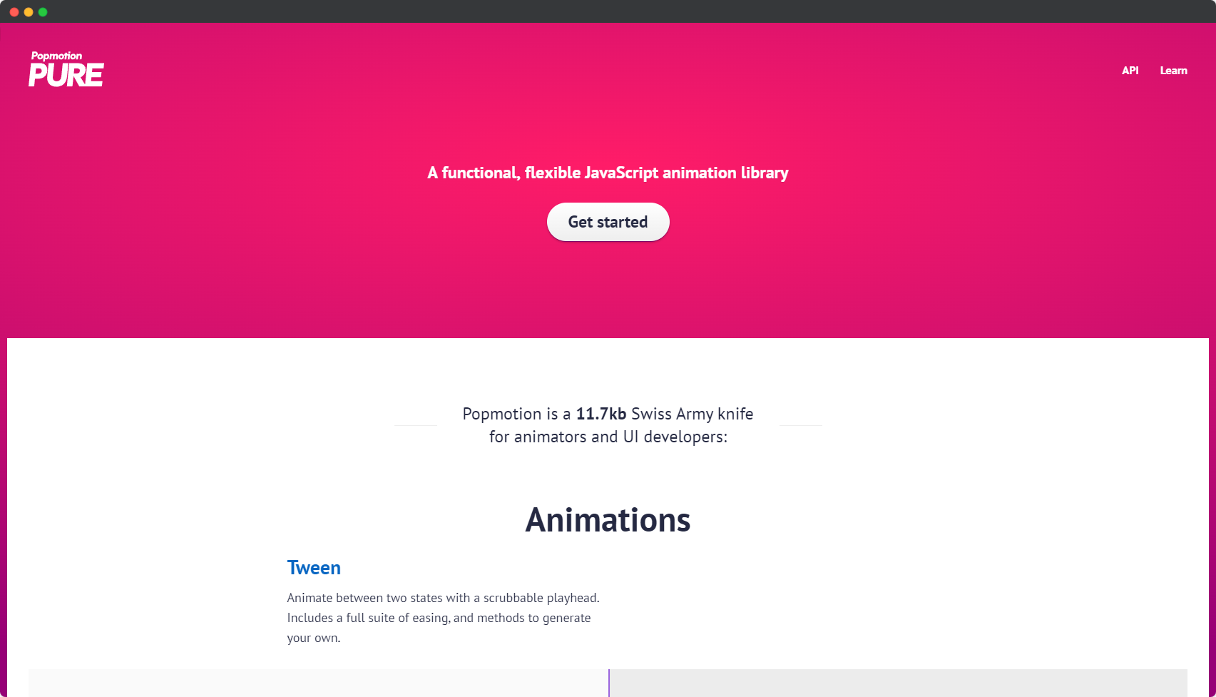 Blogduwebdesign librairies animations web css javascript pop motion