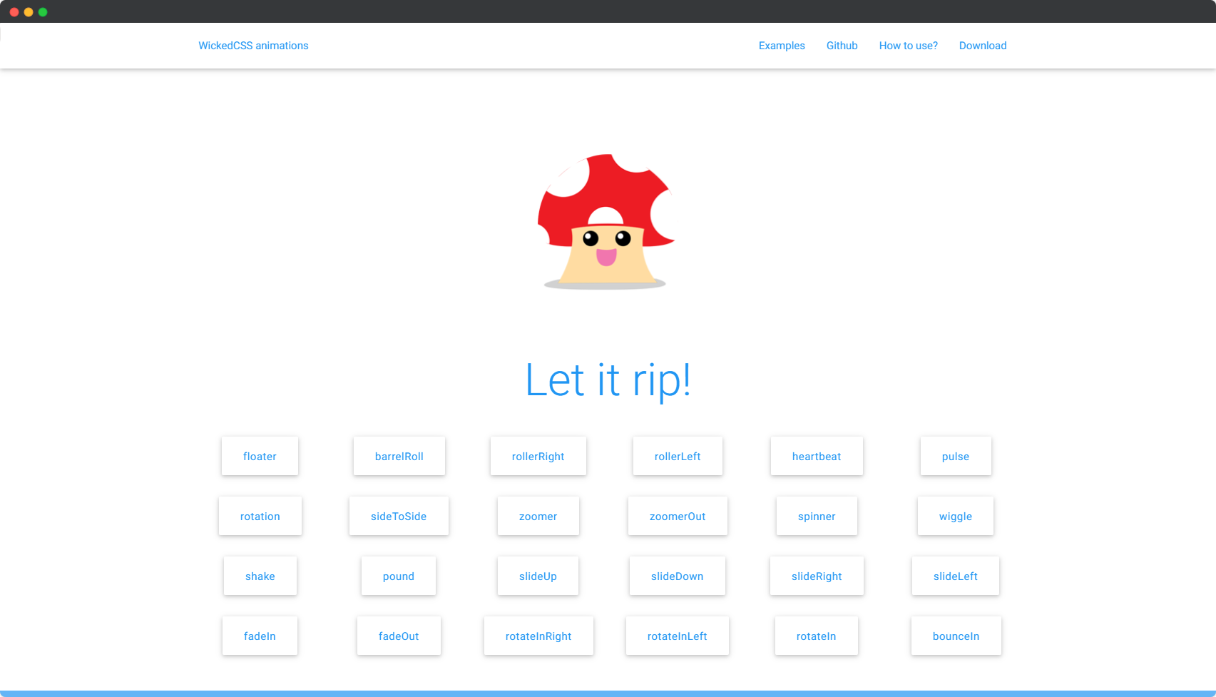 Blogduwebdesign librairies animations web css javascript wicked